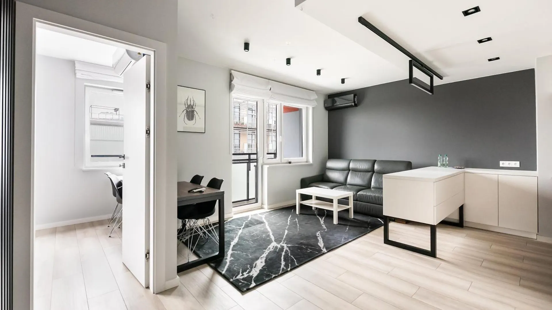 Racjonalizacji Modern Apartment Varsóvia Polónia
